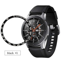 Metal bezel Styling for samsung Gear S3 Frontier/Classic galaxy watch 46mm/42mm sport Cover watch Accessories 20mm 22mm rings