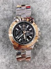 NEW Breitling Luxury Brand Mechanical Wristwatch Mens Watches Quartz Watch with Stainless Steel Strap relojes hombre automatic