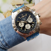 NEW Breitling Luxury Brand Mechanical Wristwatch Mens Watches Quartz Watch with Stainless Steel Strap relojes hombre automatic