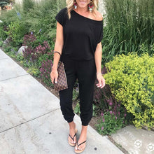 2020 Summer Plus Size Jumpsuits Women Overalls Long Jumpsuit Female Sexy Off Shoulder Playsuit Overalls For Women Romper