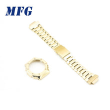 Metal Watch band bezel Strap GA2100 Stainless Steel Watchband Frame Bracelet Accessory with RepairTool