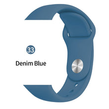 Soft Sports Watch Silicone band Watch for Apple 4 3 2 1 38 MM 42 MM Breathable Bracelet for Iwatch Series 5 40mm 44mm strap