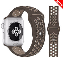 sports silicone watch strap compatible for apple watch band 42mm 38mm 40mm 44mm bracelet correa iwatch series 5 4 3 2 1