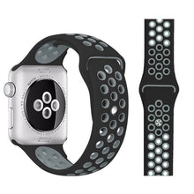 sports silicone watch strap compatible for apple watch band 42mm 38mm 40mm 44mm bracelet correa iwatch series 5 4 3 2 1