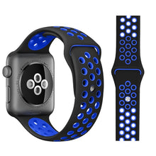 sports silicone watch strap compatible for apple watch band 42mm 38mm 40mm 44mm bracelet correa iwatch series 5 4 3 2 1
