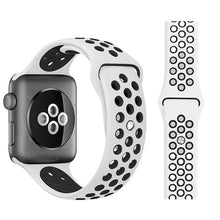 sports silicone watch strap compatible for apple watch band 42mm 38mm 40mm 44mm bracelet correa iwatch series 5 4 3 2 1