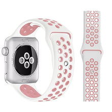 sports silicone watch strap compatible for apple watch band 42mm 38mm 40mm 44mm bracelet correa iwatch series 5 4 3 2 1
