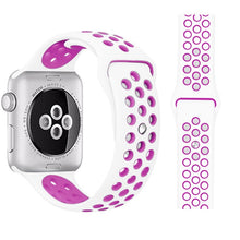 sports silicone watch strap compatible for apple watch band 42mm 38mm 40mm 44mm bracelet correa iwatch series 5 4 3 2 1