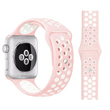 sports silicone watch strap compatible for apple watch band 42mm 38mm 40mm 44mm bracelet correa iwatch series 5 4 3 2 1