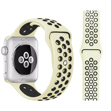 sports silicone watch strap compatible for apple watch band 42mm 38mm 40mm 44mm bracelet correa iwatch series 5 4 3 2 1
