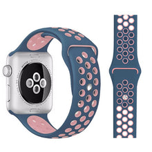 sports silicone watch strap compatible for apple watch band 42mm 38mm 40mm 44mm bracelet correa iwatch series 5 4 3 2 1