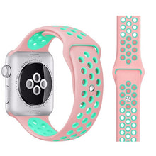 sports silicone watch strap compatible for apple watch band 42mm 38mm 40mm 44mm bracelet correa iwatch series 5 4 3 2 1