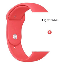 strap for apple watch band 38mm 42mm iwatch band 40mm 44mm sport loop rubber bracelet watchband apple watch 5 4 3 2 band