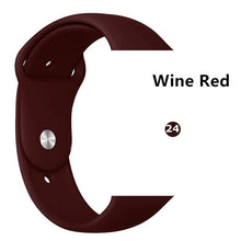 strap for apple watch band 38mm 42mm iwatch band 40mm 44mm sport loop rubber bracelet watchband apple watch 5 4 3 2 band