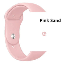 strap for apple watch band 38mm 42mm iwatch band 40mm 44mm sport loop rubber bracelet watchband apple watch 5 4 3 2 band