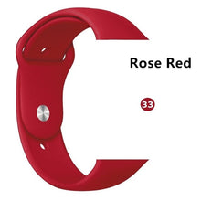 strap for apple watch band 38mm 42mm iwatch band 40mm 44mm sport loop rubber bracelet watchband apple watch 5 4 3 2 band