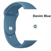 strap for apple watch band 38mm 42mm iwatch band 40mm 44mm sport loop rubber bracelet watchband apple watch 5 4 3 2 band