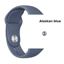 strap for apple watch band 38mm 42mm iwatch band 40mm 44mm sport loop rubber bracelet watchband apple watch 5 4 3 2 band