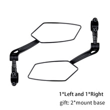 EasyDo Bicycle Rear View Mirror Bike Cycling Wide Range Back Sight Reflector Adjustable Left Right Mirrors