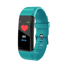 Couple watches 115 Plus Smart Wristband Blood Pressure Fitness Tracker Heart Rate Monitor Band Smart Activity Tracker Bracelet