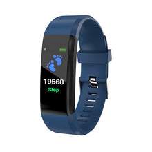 Couple watches 115 Plus Smart Wristband Blood Pressure Fitness Tracker Heart Rate Monitor Band Smart Activity Tracker Bracelet