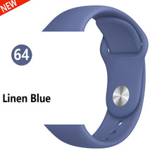 Silicone Strap For Apple Watch band 44 mm/40mm iWatch Band 38mm 42mm 44mm Sport watchband bracelet apple watch series 5 4 3 2 1