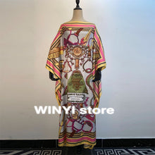Kuwait Dashiki Dress Print Bohemia Hijab Loose Elegant Muslim Abaya Bazin Robe Gowns Broder Riche Sexy Lady Party maxi beach