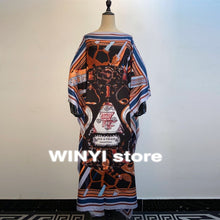 Kuwait Dashiki Dress Print Bohemia Hijab Loose Elegant Muslim Abaya Bazin Robe Gowns Broder Riche Sexy Lady Party maxi beach