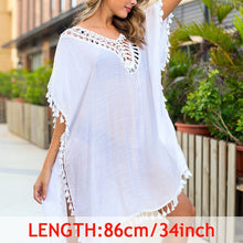 INGAGA Sexy Tassel Cover Ups Tunic Swimsuit 2020 Beach Dress Tropical Hollow Out Beachwear Black Backless Summer Swimwear New