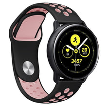 20mm Sport Silicone Watchband for Samsung Galaxy Watch Active2 40mm 44mm Quick Release Breathable Band Strap Galaxy 42mm Gear S2