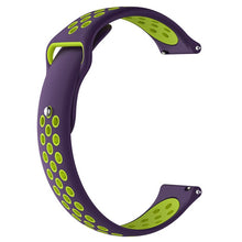 20mm Sport Silicone Watchband for Samsung Galaxy Watch Active2 40mm 44mm Quick Release Breathable Band Strap Galaxy 42mm Gear S2