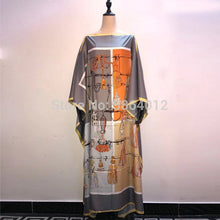 2020 new summer elegent style o-neck plus size long dress Summer Beach Long Sleeve Evening Party Sundress