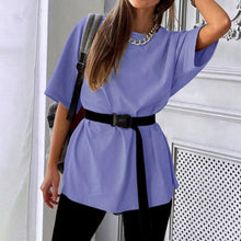 Women's Summer Suit With Bicycles Two Piece Sets Shorts And Tops With Belt Casual Home Loose Women's Bicycles 2020 Shorts Suit