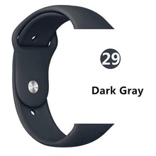 strap for apple watch band 38mm 42mm iwatch band 40mm 44mm sport loop rubber bracelet watchband apple watch 5 4 3 2 band