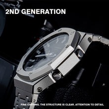 GA2100 Watch band bezel Metal Stainless Steel Second generation Frame Bracelet Accessory with Repair GA2110 Watchband Strap