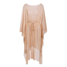 Mossha Transparent bikini Long beach wear Deep v-neck sarong tunic beach dress women Sexy bathing suit 2020 Cover-ups kimono new
