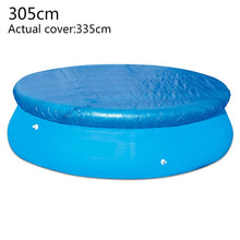 Swimming Pool Sun Shade Quick Up Pool Cover Swimming Pool Dust Cover Round Durable For Easy Pool Swimming Pool Tarpaulin