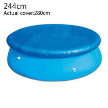 Swimming Pool Sun Shade Quick Up Pool Cover Swimming Pool Dust Cover Round Durable For Easy Pool Swimming Pool Tarpaulin
