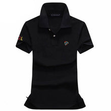 High quality 2020 Summer Womens polos shirts 100% Cotton casual short sleeve ladies polos shirts fashion slim female tops S-4XL