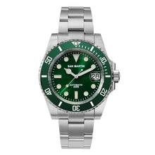 San Martin Diver Water Ghost Luxury Sapphire Crystal Men Automatic Mechanical Watches Ceramic Bezel 20Bar Luminous Date Window