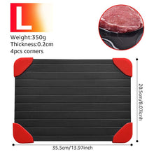 Fast Defrost Tray Thaw Froze Food Meat Fruit Quick Defrosting Plate Board Defrost plate Kitchen Gadget Tool