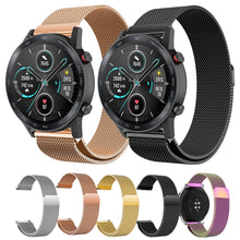 For Huawei Honor magic Watch 2 GT GT2 46mm 42mm Watchband Magnetic Milanese Bracelet Stainless Steel 20mm 22mm Watch Strap Band