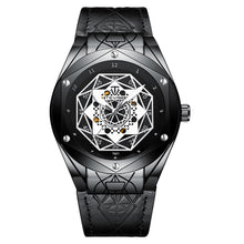 TEVISE Fashion Men'S Watch Mechanical Watch Gold Black Hollow Dial Night Light Mechanical Sports Watch 2019