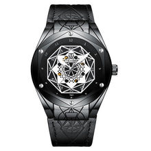 TEVISE Fashion Men'S Watch Mechanical Watch Gold Black Hollow Dial Night Light Mechanical Sports Watch 2019