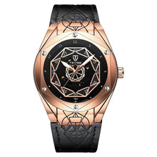 TEVISE Fashion Men'S Watch Mechanical Watch Gold Black Hollow Dial Night Light Mechanical Sports Watch 2019