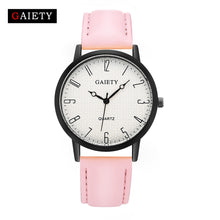Women Fashion Leather Band Analog Quartz Round Wrist Watch Watches