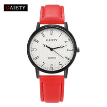 Women Fashion Leather Band Analog Quartz Round Wrist Watch Watches